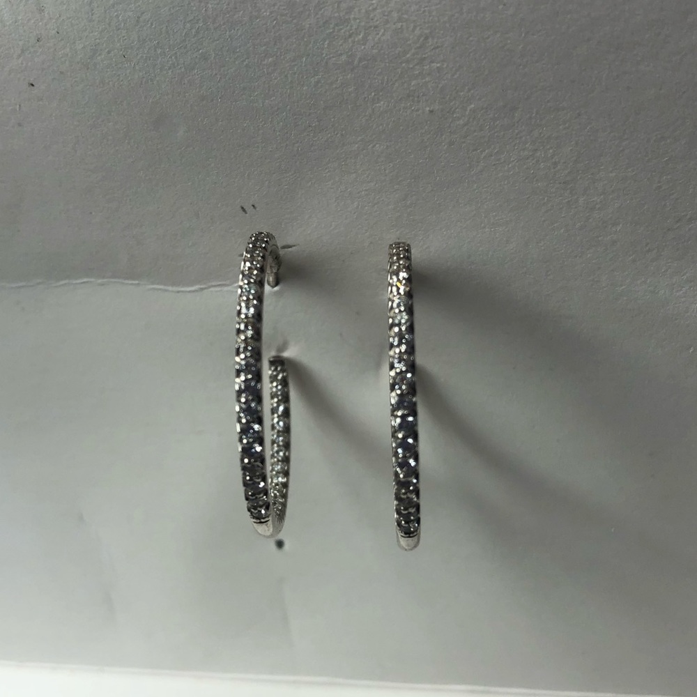 Dimond earrings - Picture 2 of 3